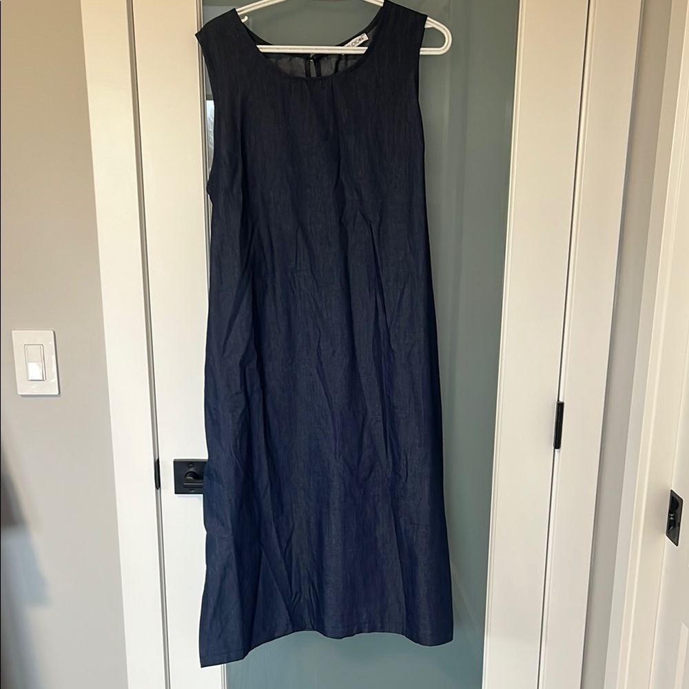 Studio 65- Navy Sleeveless Dress